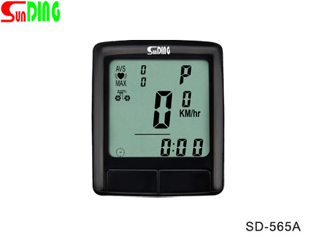 SD-565A wired Bicycle computer with heart rate